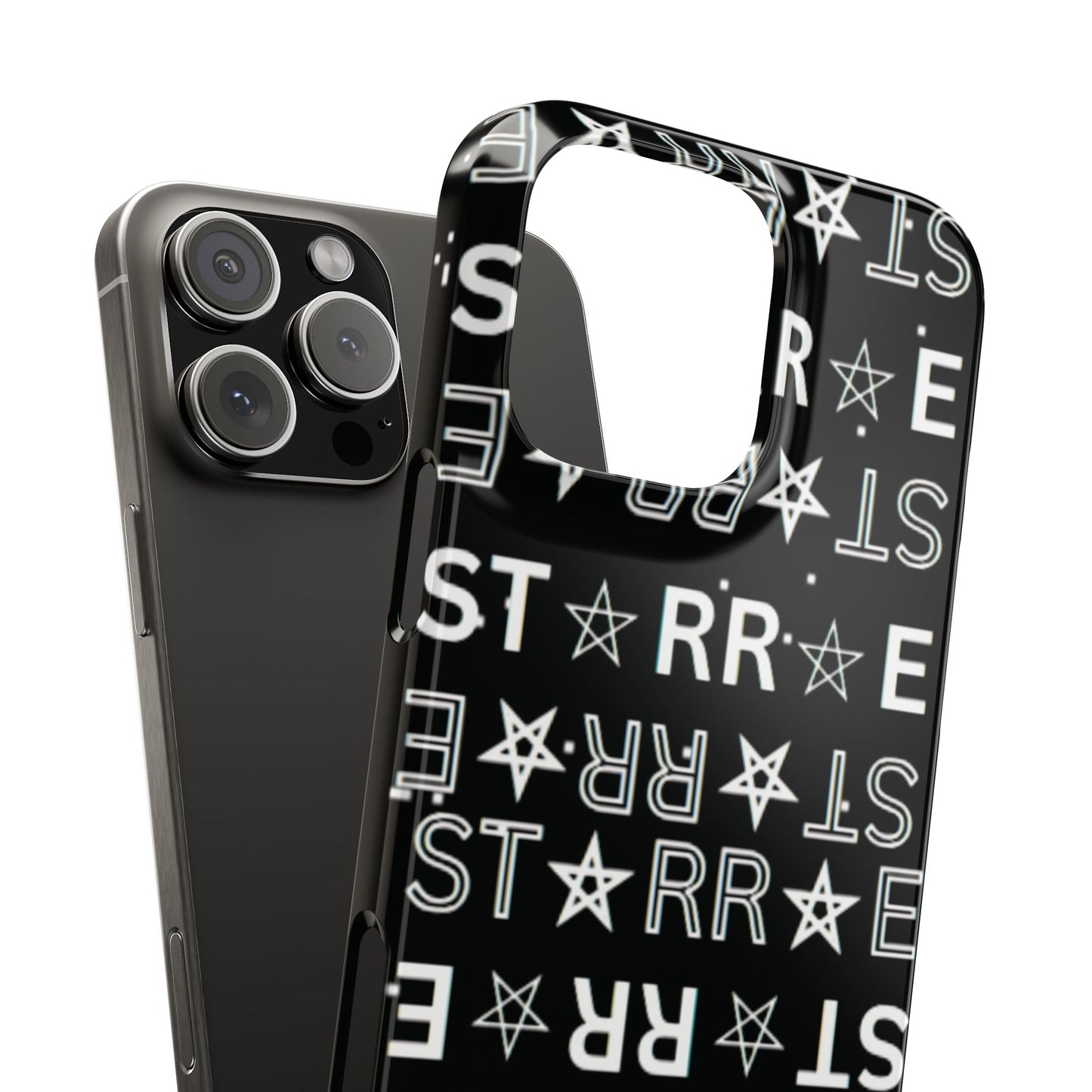 STARRAE Stylish Slim Phone Cases with Star Pattern, Fashionable Mobile Cover