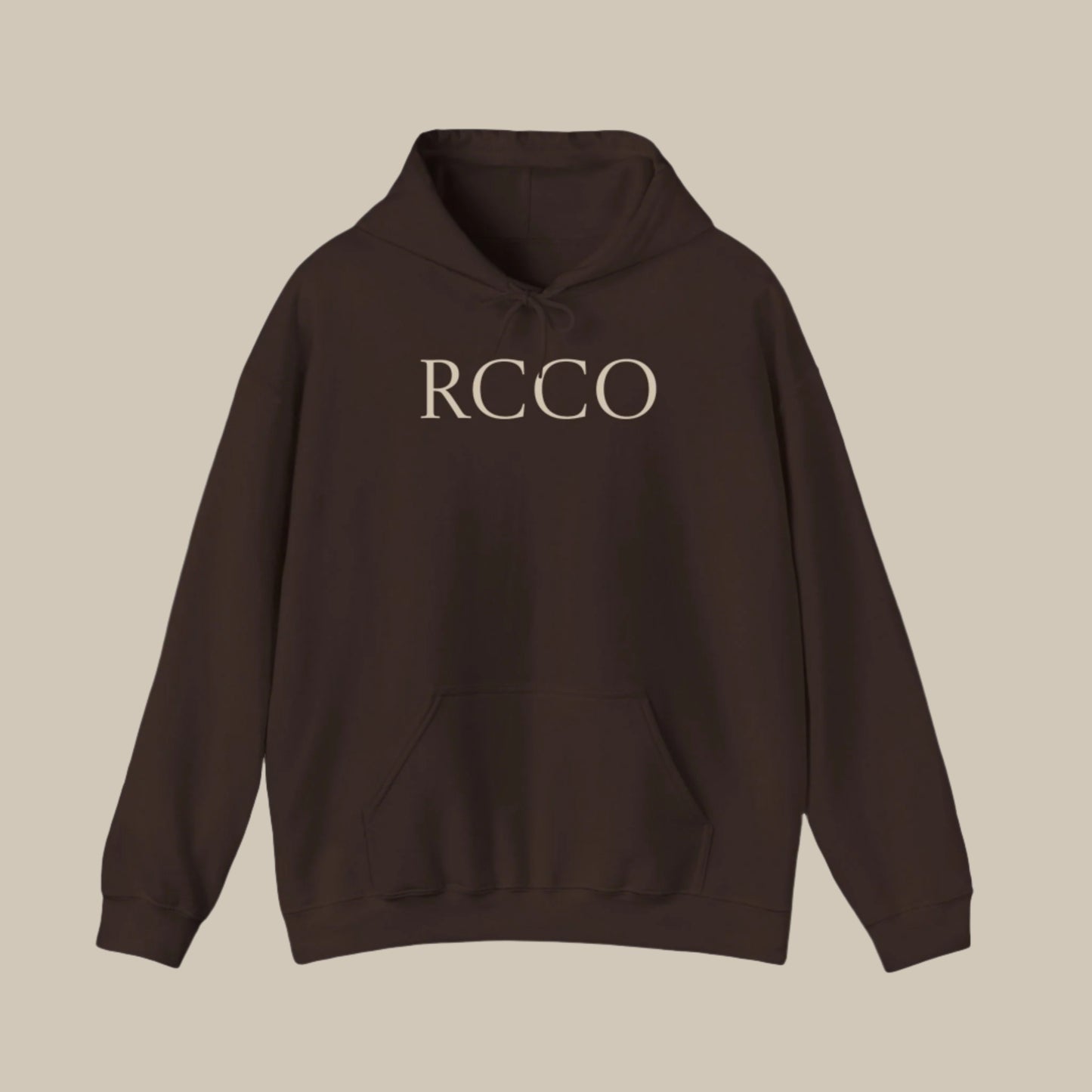 Womens Heavy weight fleece Hoodie- RCCO print