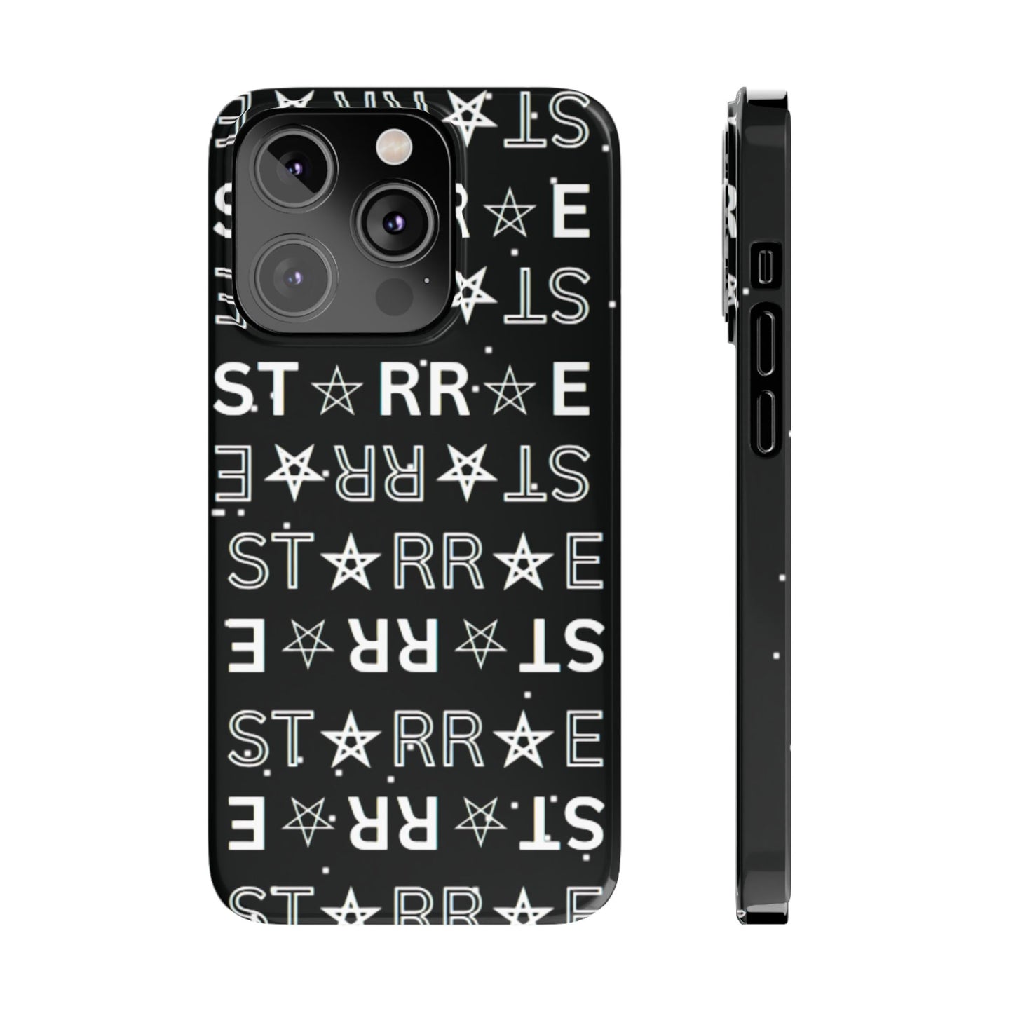 STARRAE Stylish Slim Phone Cases with Star Pattern, Fashionable Mobile Cover