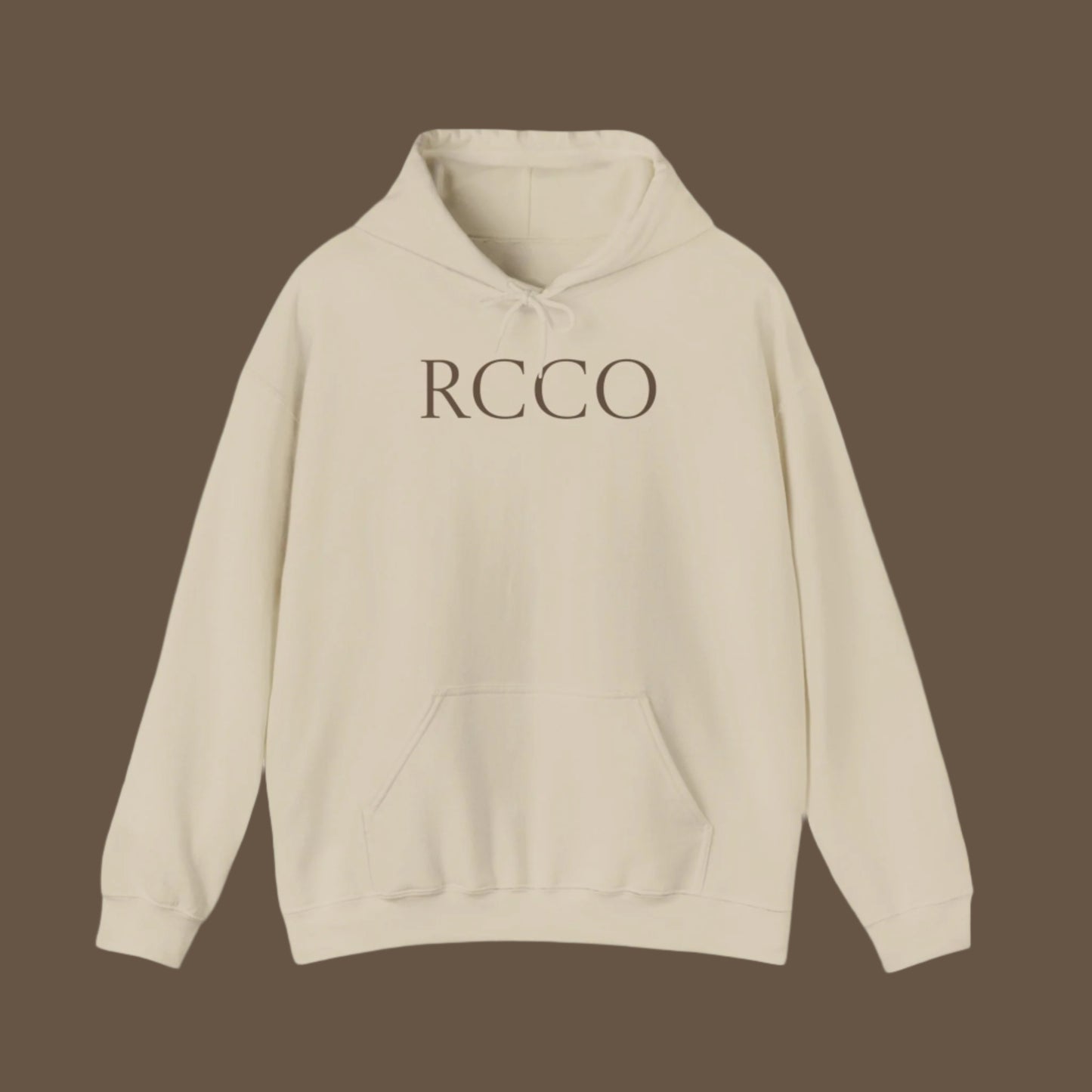 Womens Heavy weight fleece Hoodie- RCCO print