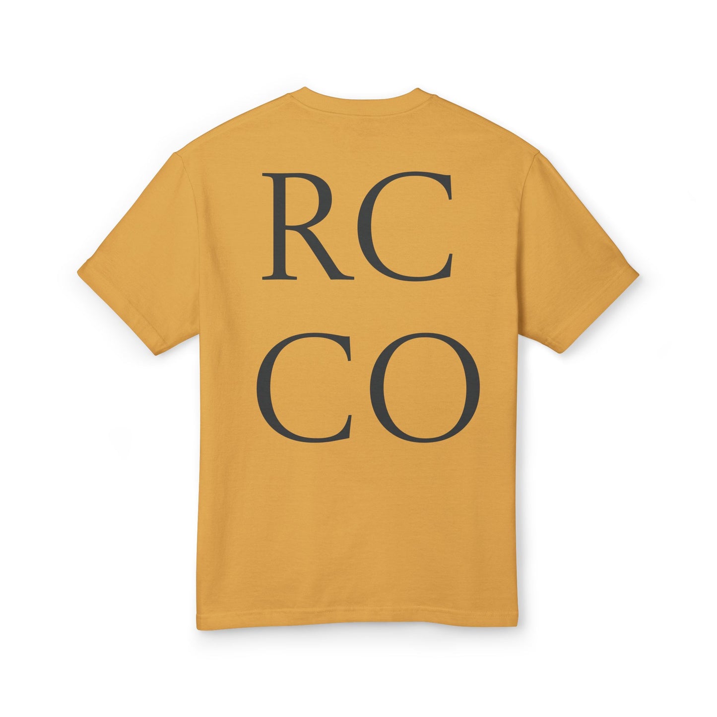 Mens Heavyweight Tee with RCCO Print
