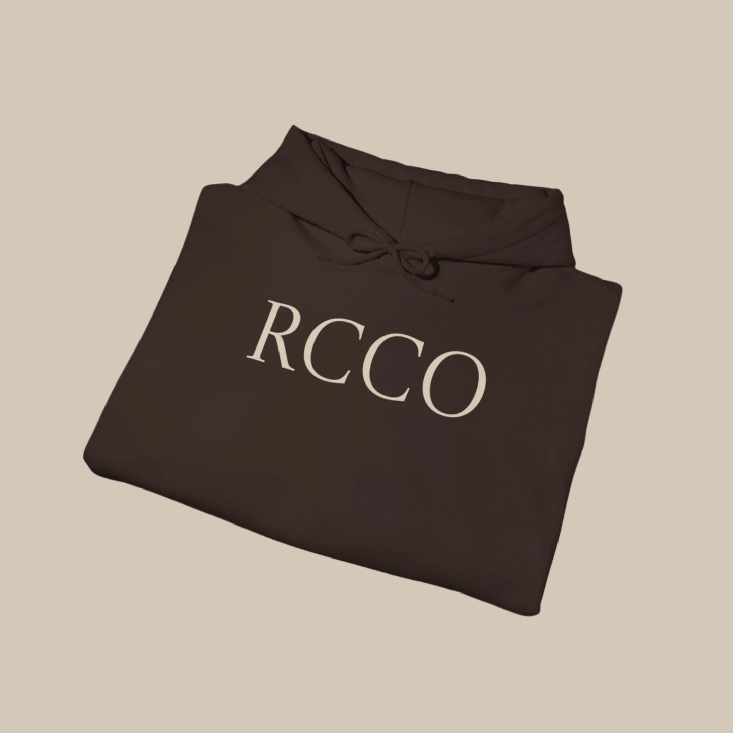 Womens Heavy weight fleece Hoodie- RCCO print