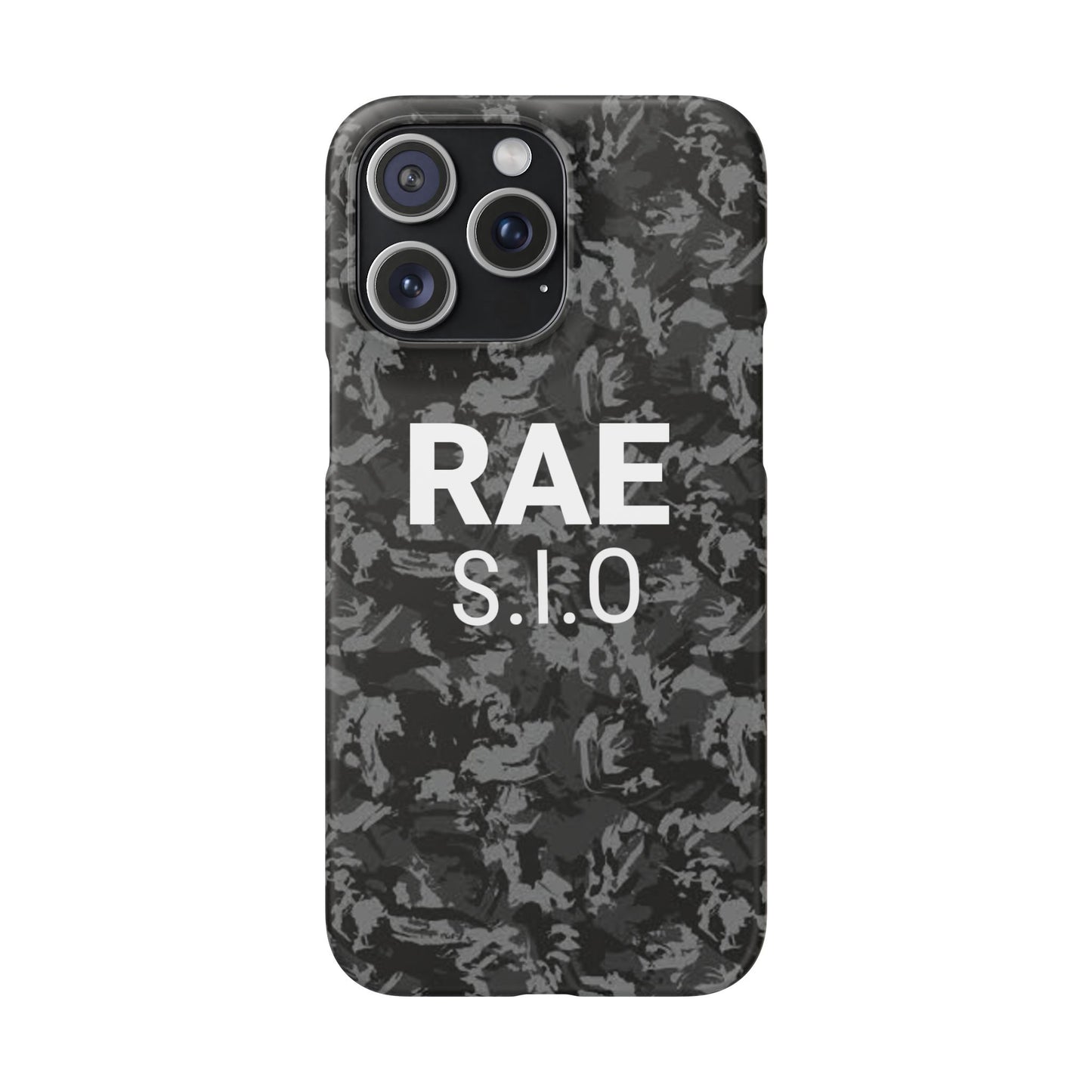 SIO Black Snap Case for iPhone