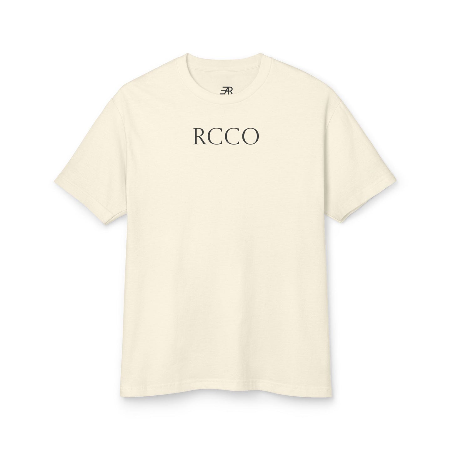 Mens Heavyweight Tee with RCCO Print