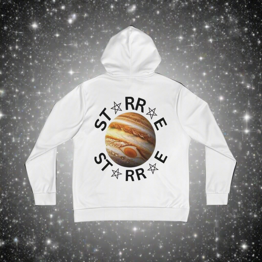 STARRAE Men’s Hoodie - Cosmic Design with Jupiter & Star Graphics
