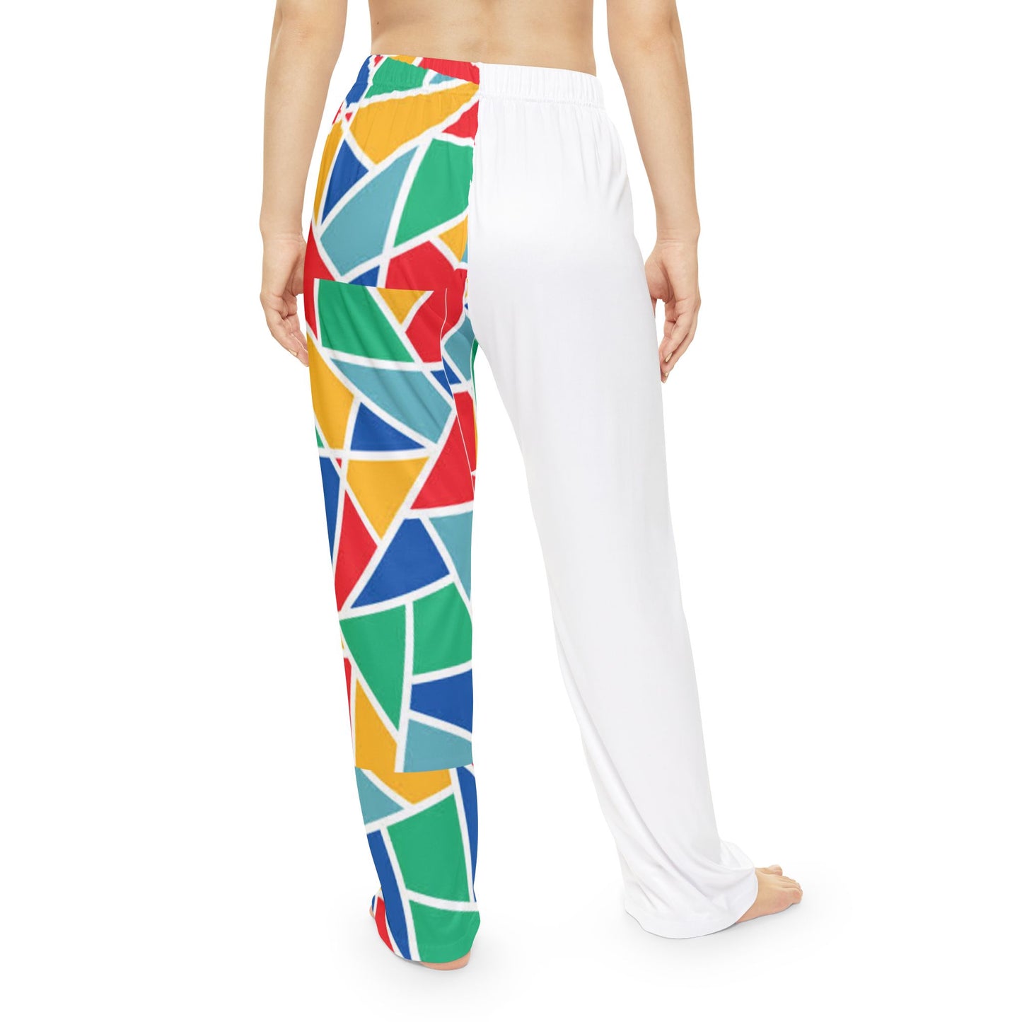 "Smooth Criminal" Geometric Women's Pajama Pants