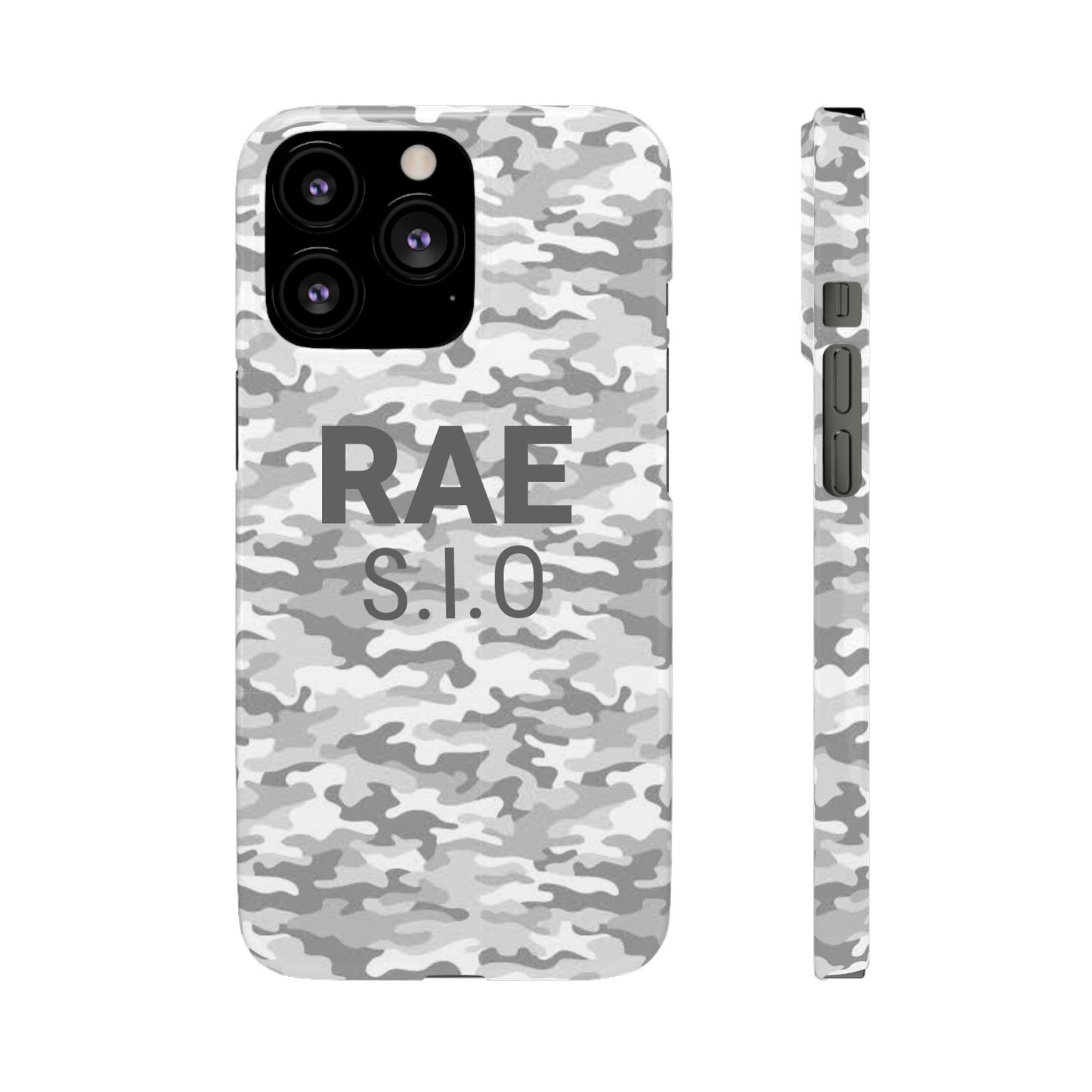 SIO White Snap Case for iPhone