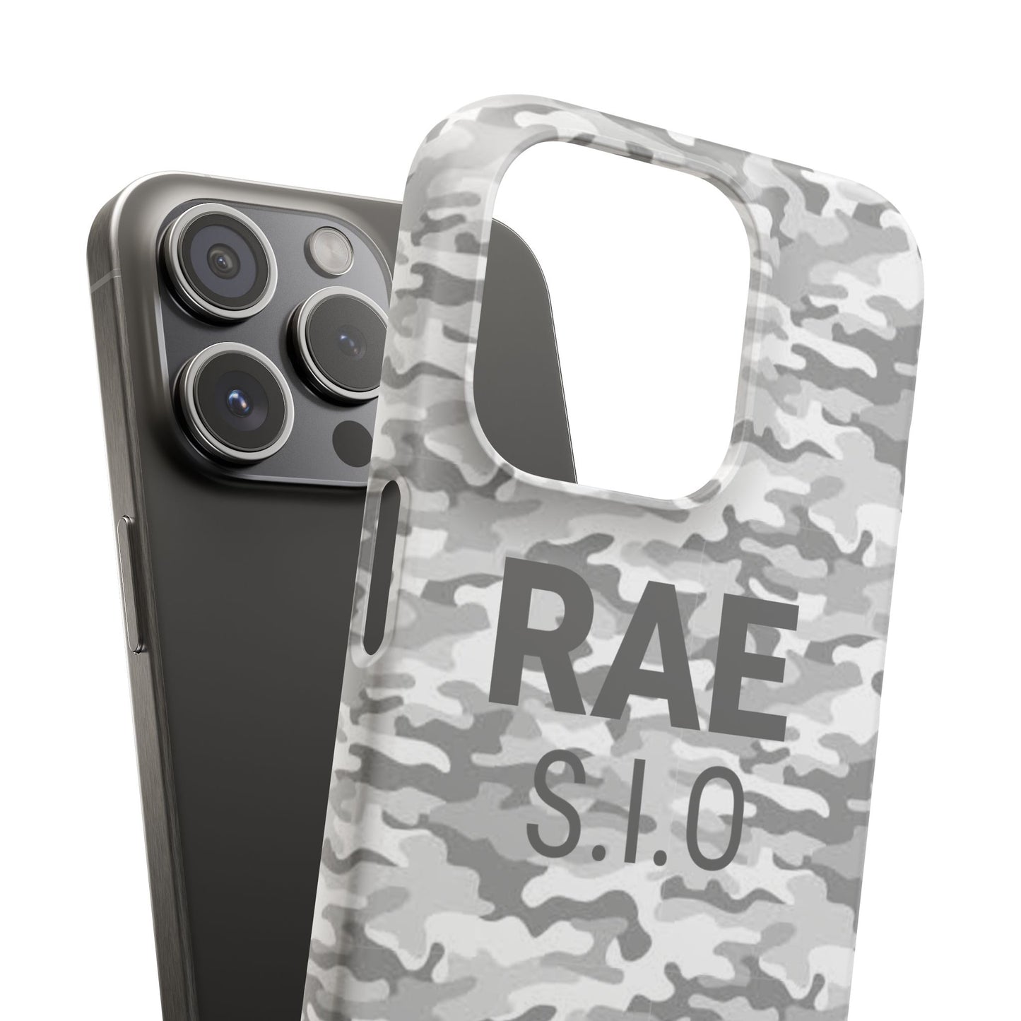 SIO White Snap Case for iPhone