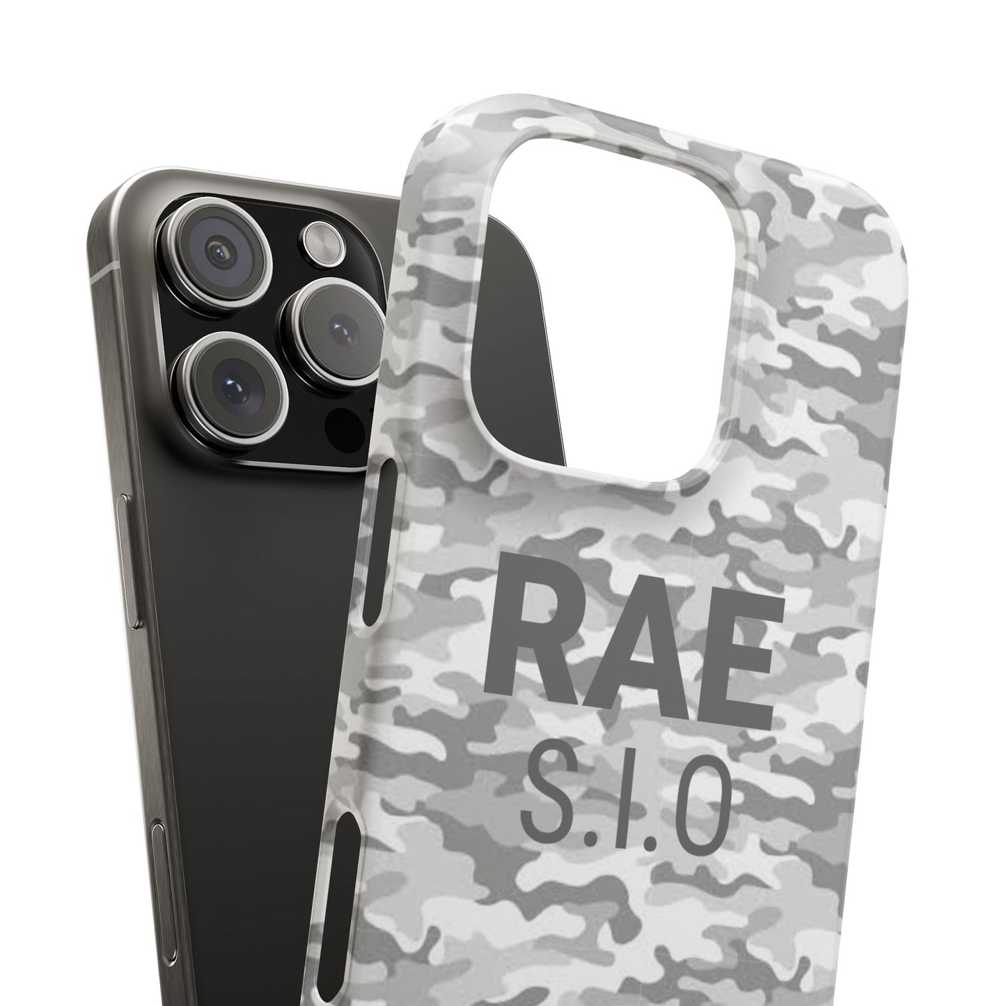 SIO White Snap Case for iPhone