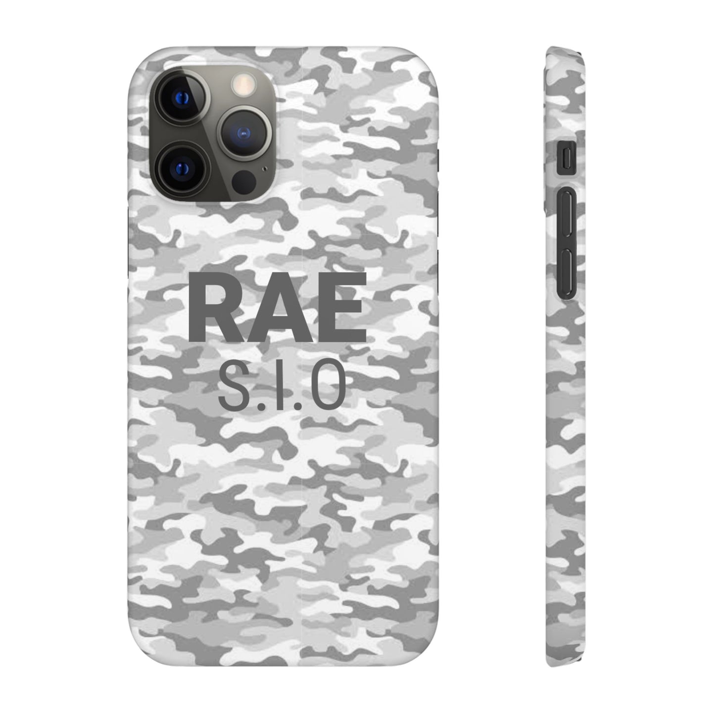 SIO White Snap Case for iPhone