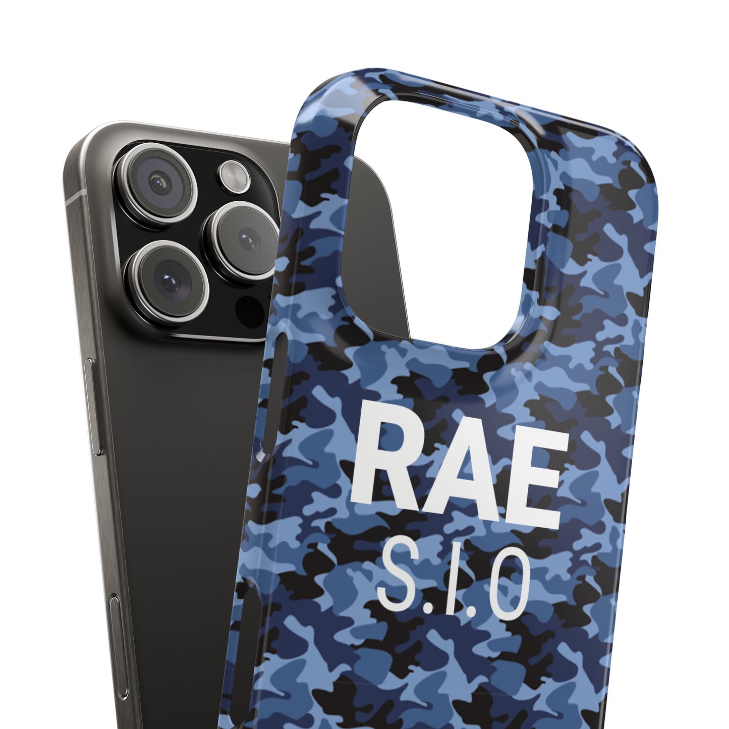 SIO Blue Snap Case for iPhone