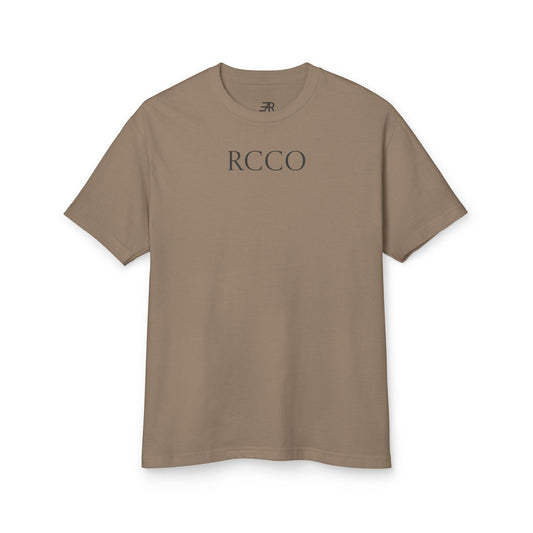 Mens Heavyweight Tee with RCCO Print