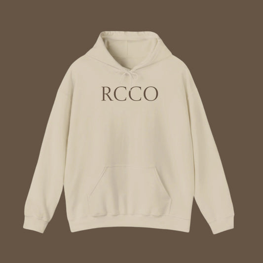 Womens Heavy weight fleece Hoodie- RCCO print
