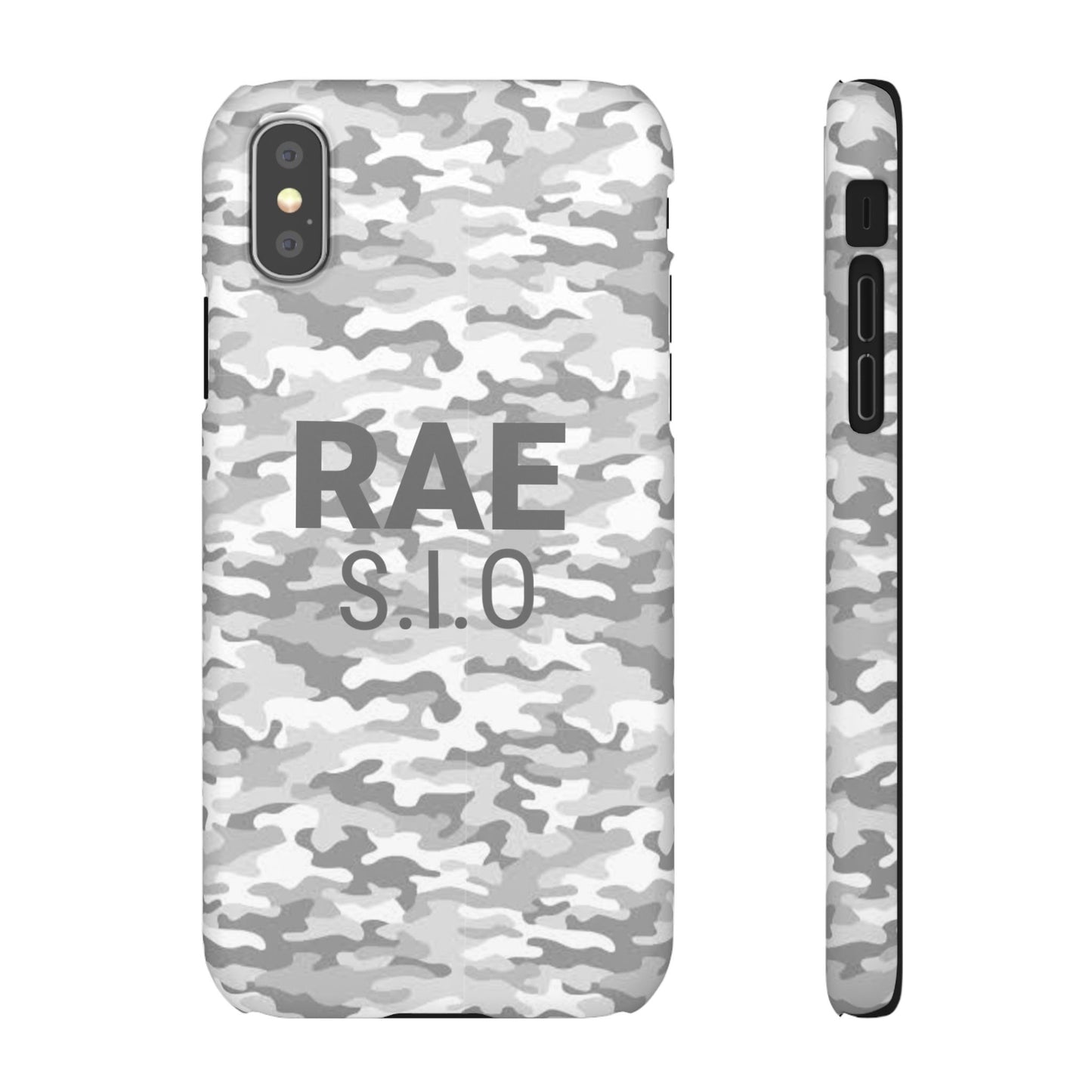 SIO White Snap Case for iPhone