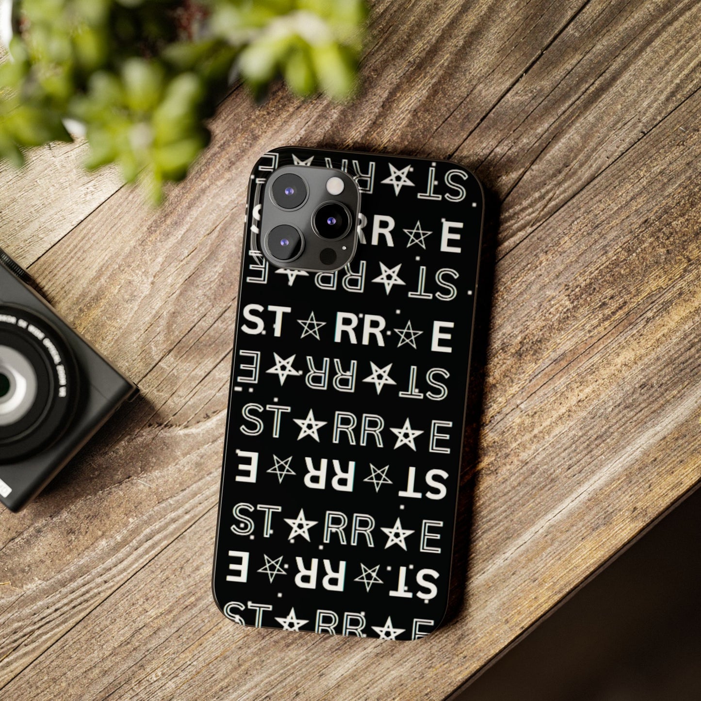 STARRAE Stylish Slim Phone Cases with Star Pattern, Fashionable Mobile Cover