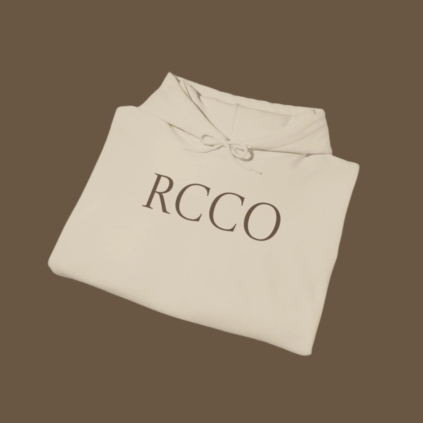 Womens Heavy weight fleece Hoodie- RCCO print