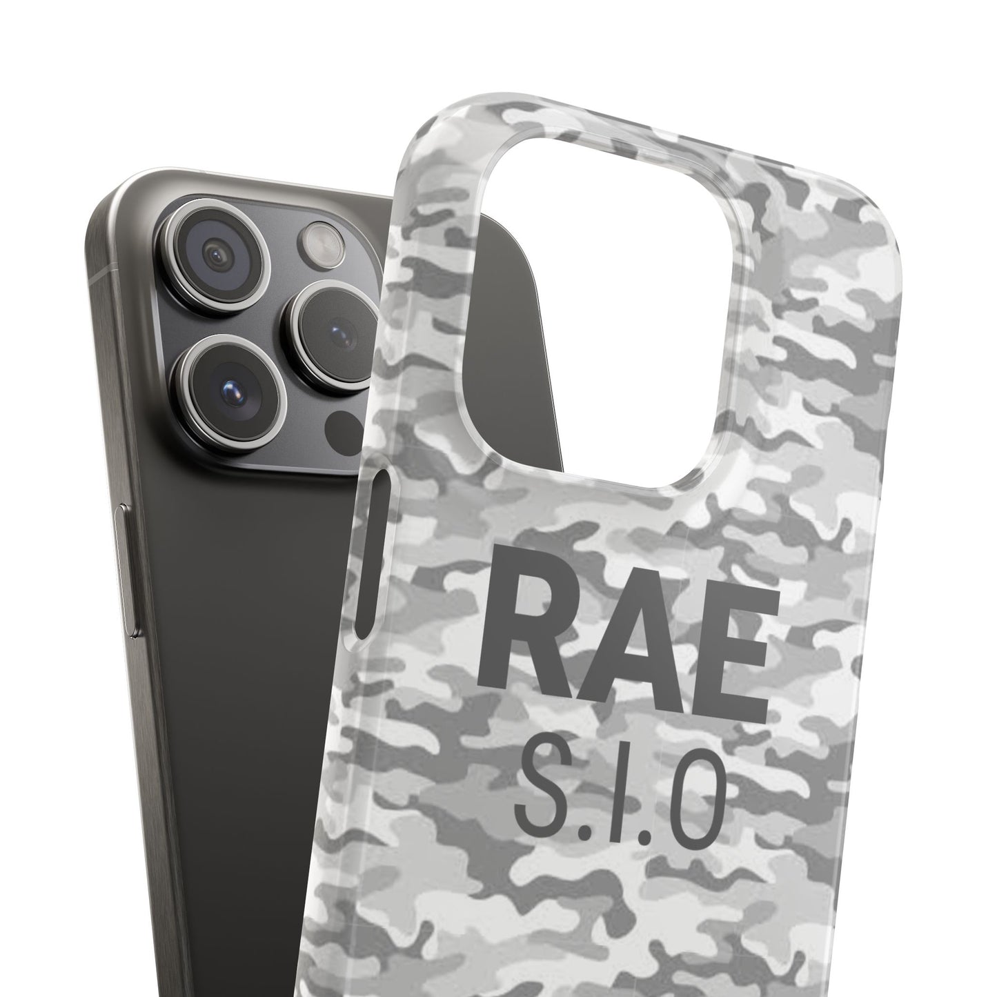 SIO White Snap Case for iPhone