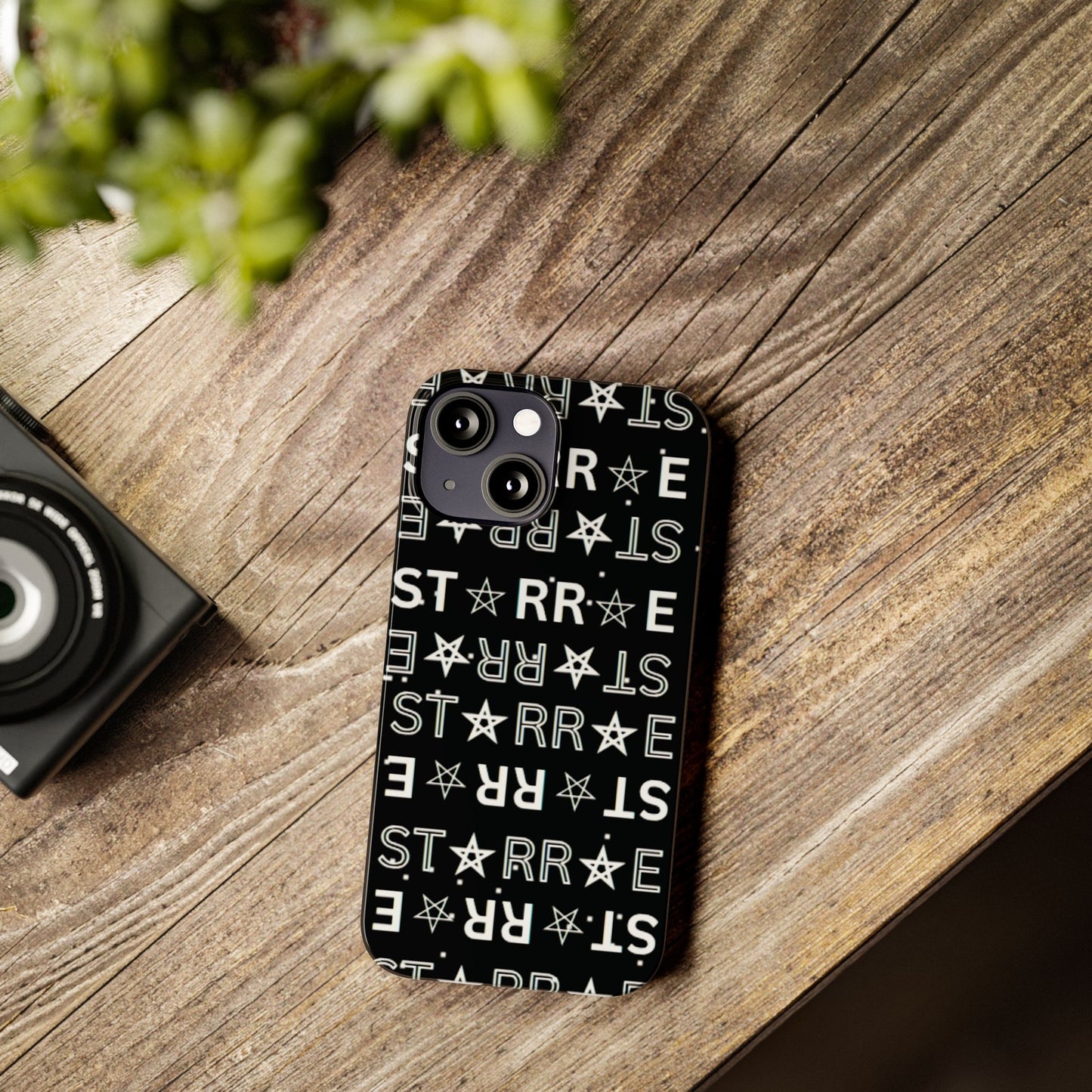 STARRAE Stylish Slim Phone Cases with Star Pattern, Fashionable Mobile Cover