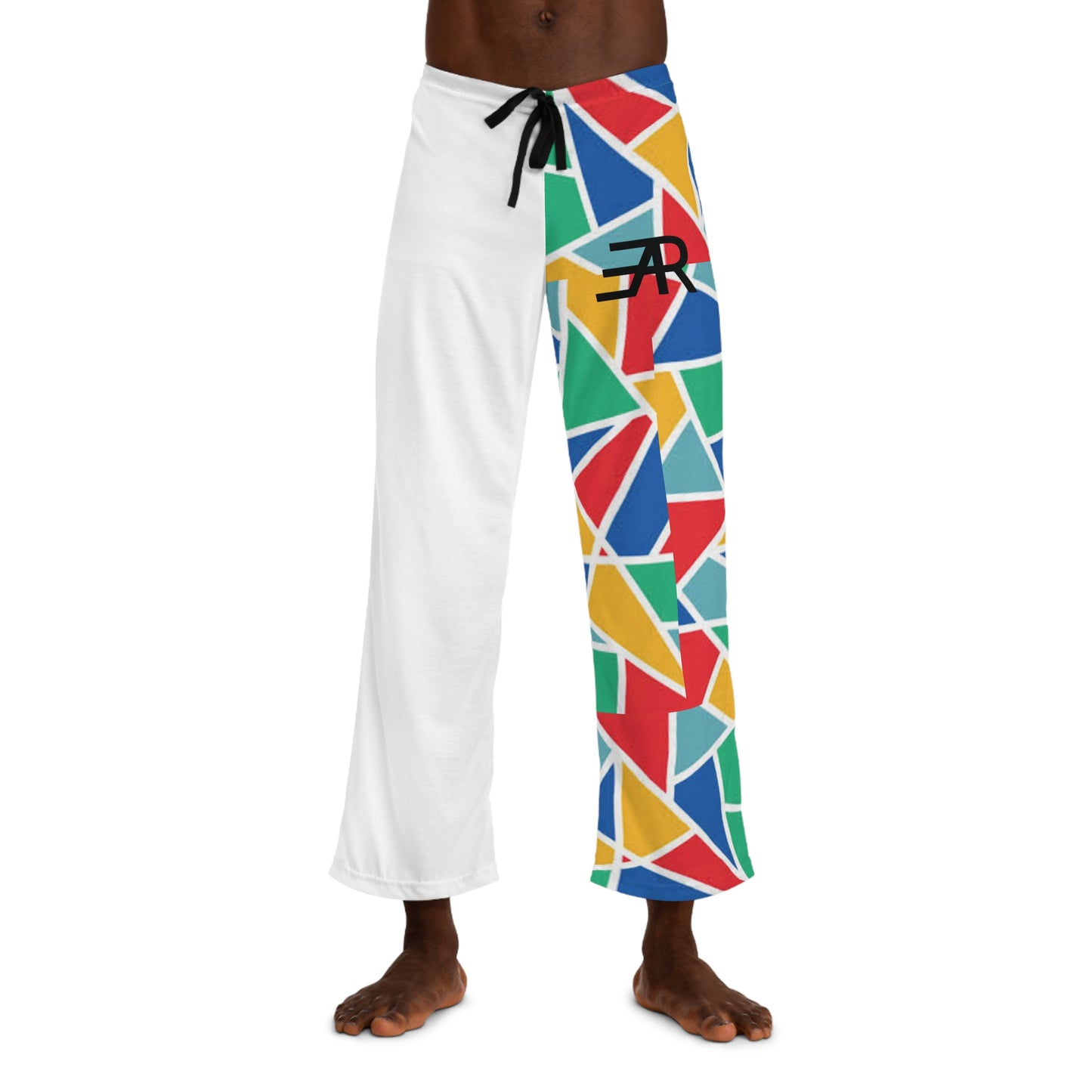 "Smooth Criminal" Geometric Men's Pajama Pants