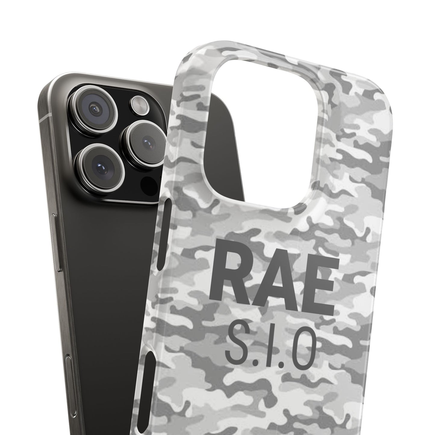 SIO White Snap Case for iPhone