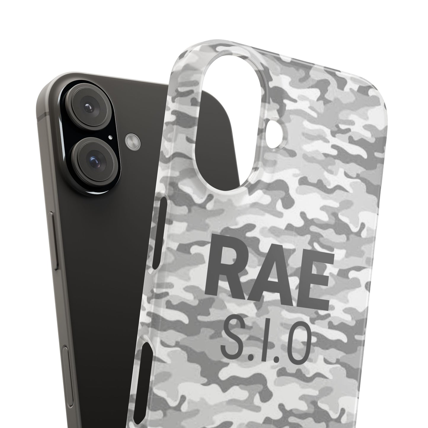 SIO White Snap Case for iPhone