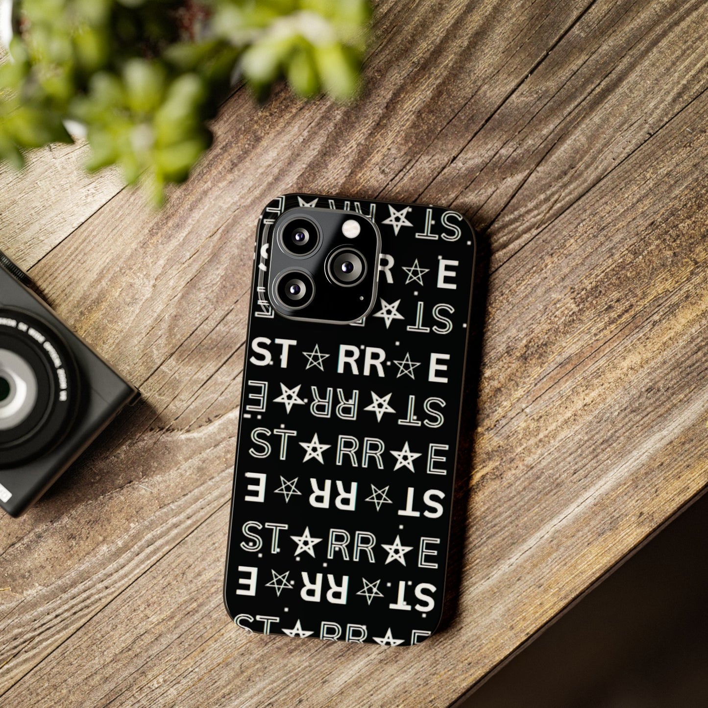 STARRAE Stylish Slim Phone Cases with Star Pattern, Fashionable Mobile Cover