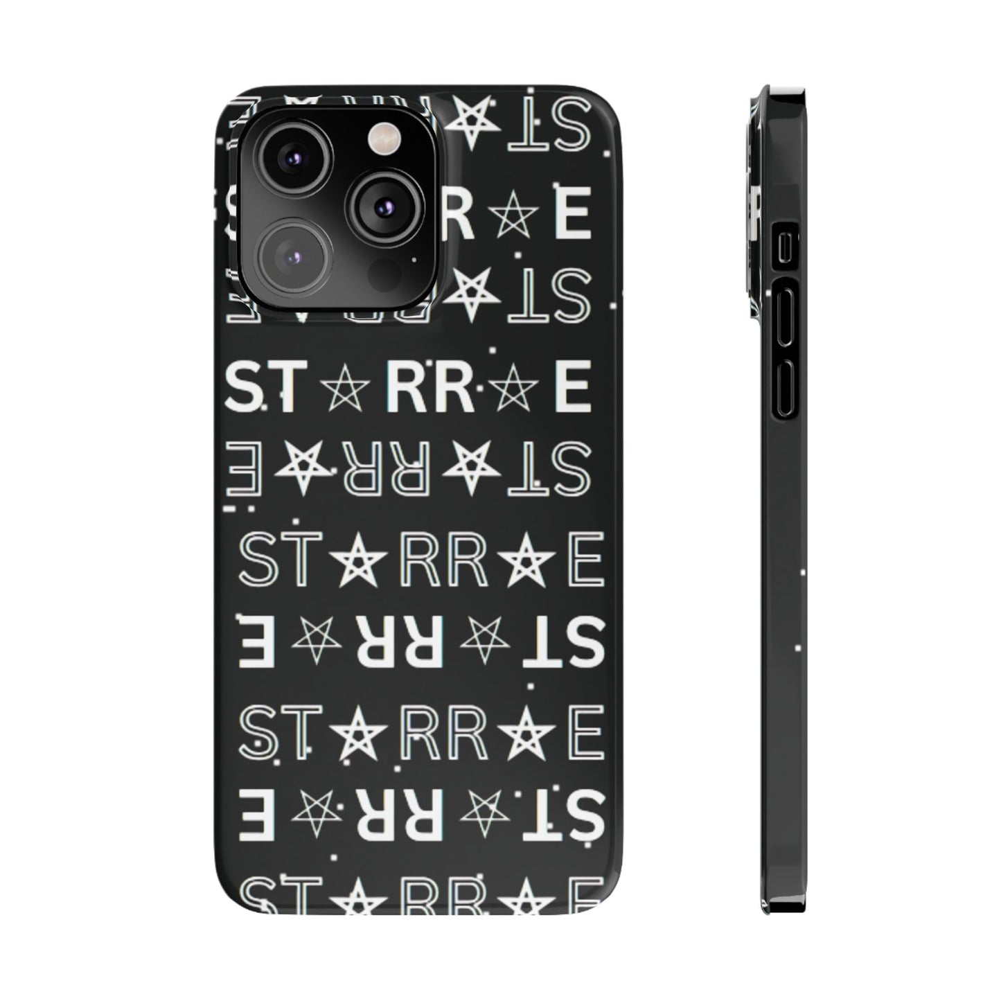 STARRAE Stylish Slim Phone Cases with Star Pattern, Fashionable Mobile Cover