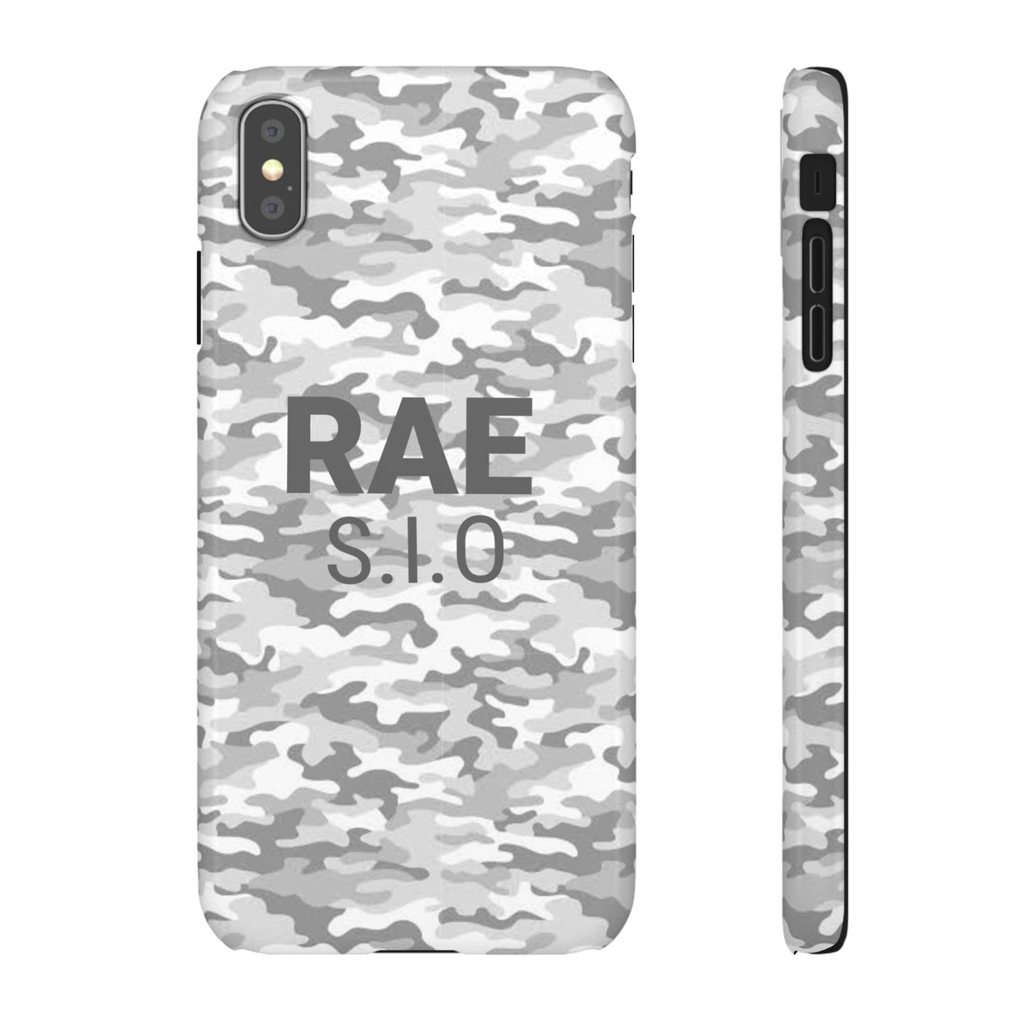 SIO White Snap Case for iPhone