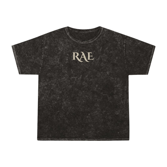 Mens Black Mineral Wash T-Shirt