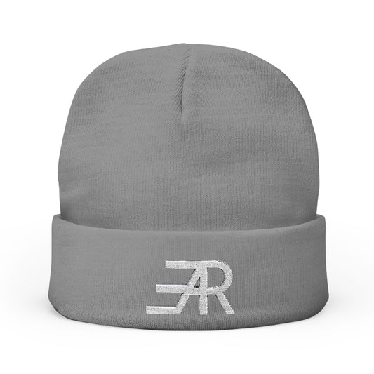 Embroidered Knit Beanie