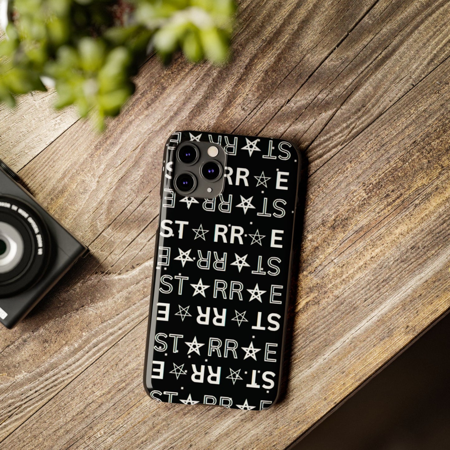 STARRAE Stylish Slim Phone Cases with Star Pattern, Fashionable Mobile Cover