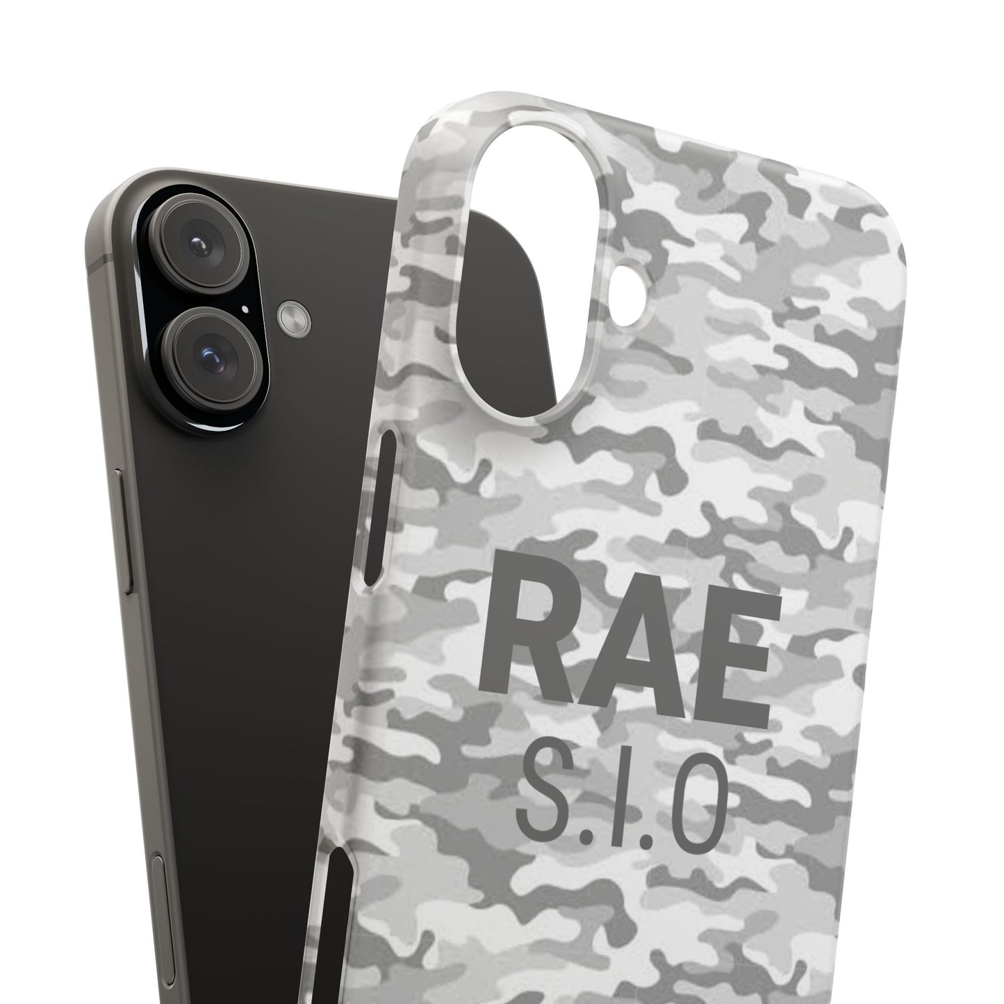 SIO White Snap Case for iPhone