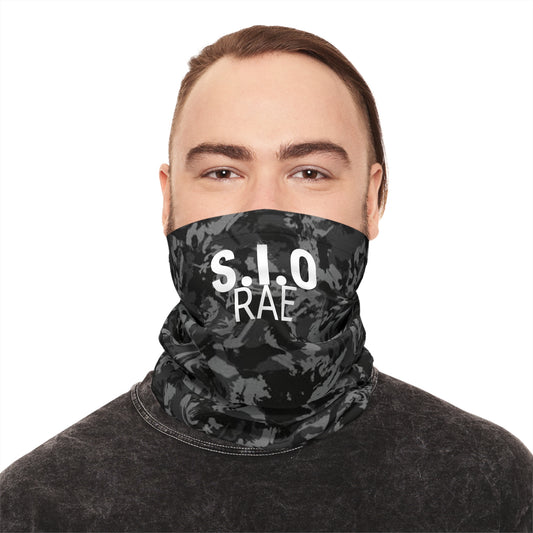 SIO Black Lightweight Neck Gaiter